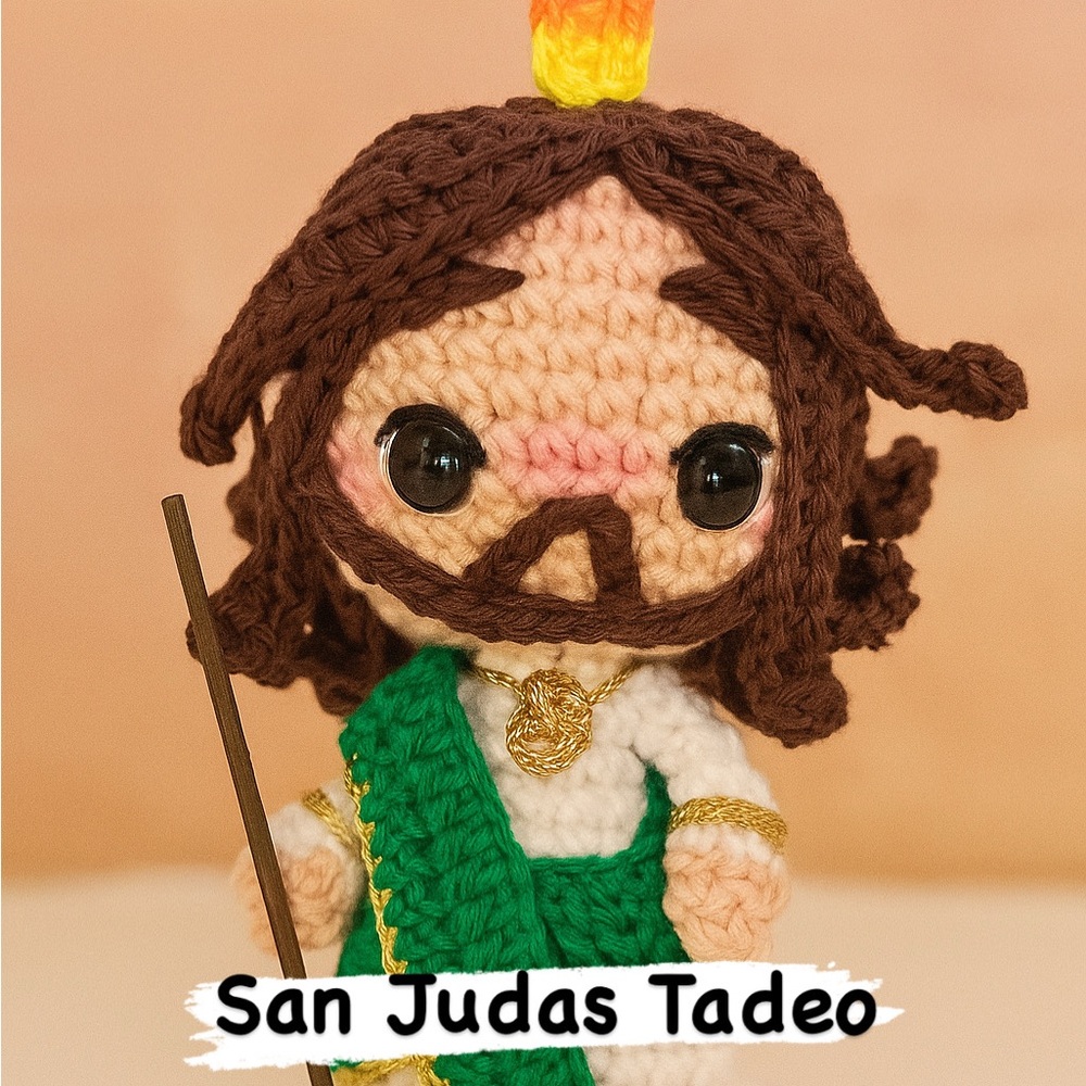 Handcrafted Crochet st jude